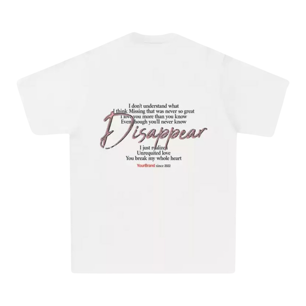 Oversized Graphic White T-Shirt