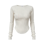 Long Sleeve Cropped Shirt