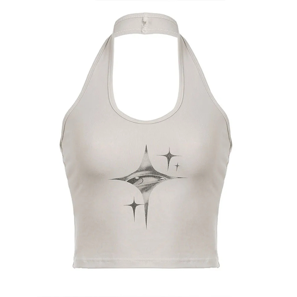 Y2K Devil Eyes Tank Top