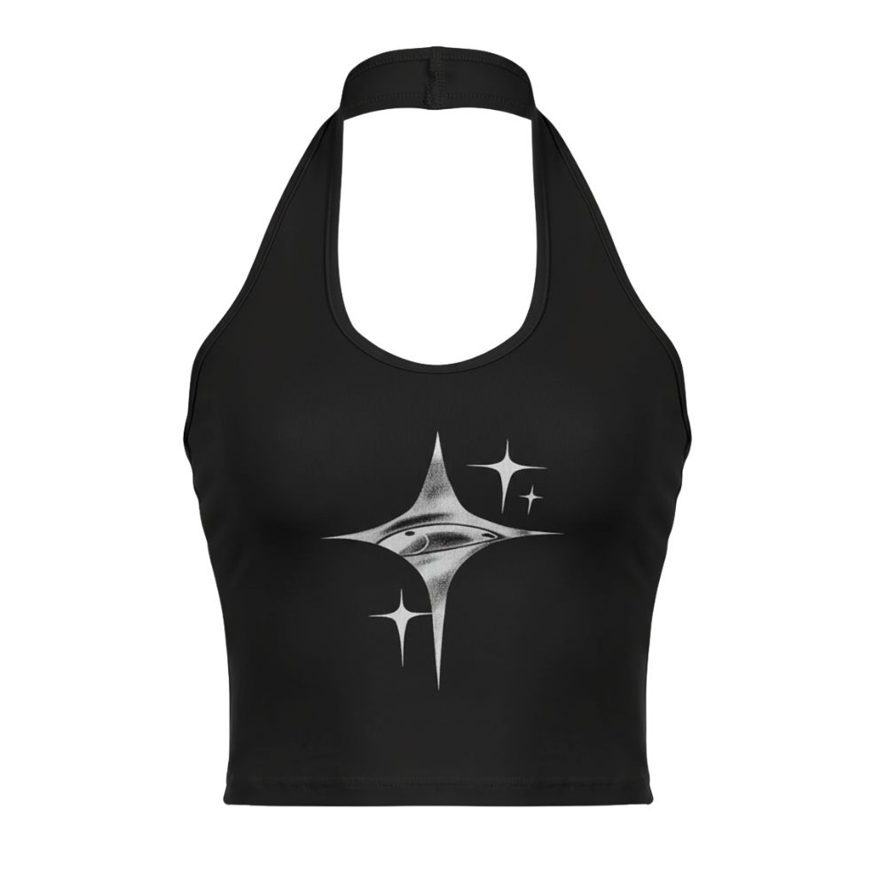 Y2K Devil Eyes Tank Top