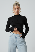 Y2K Turtleneck Long Sleeve Shirt