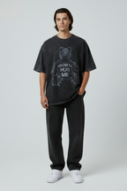 Black Y2K Oversized T-Shirt