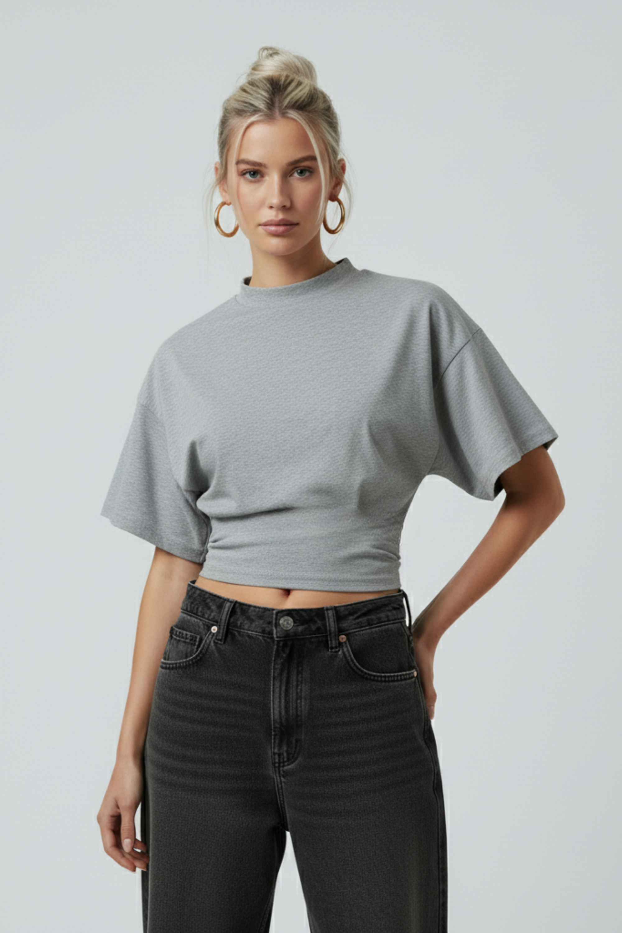 Cropped Streetwear T-Shirt – Y2K Style