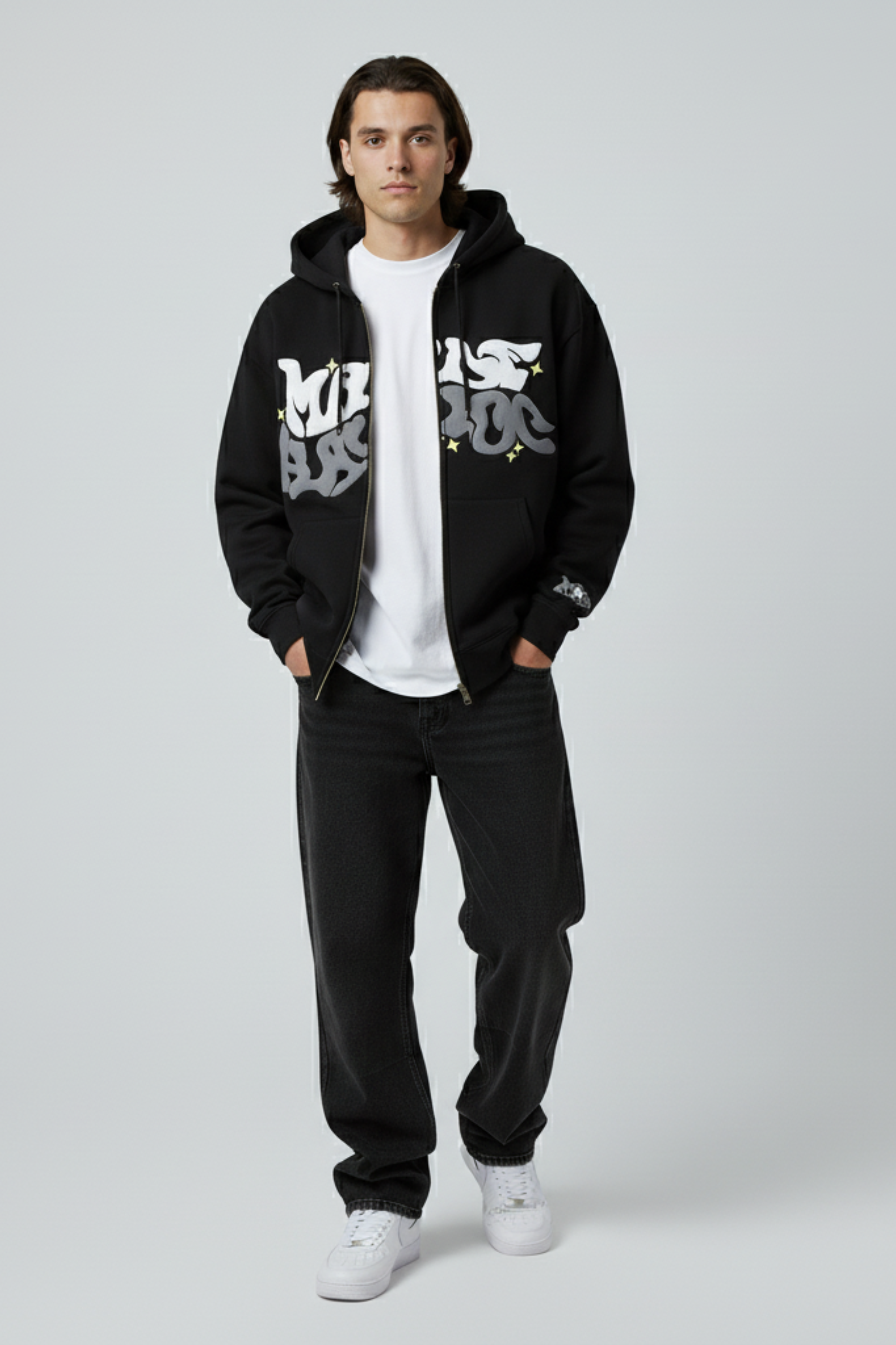 Y2K Zip Up Hoodie