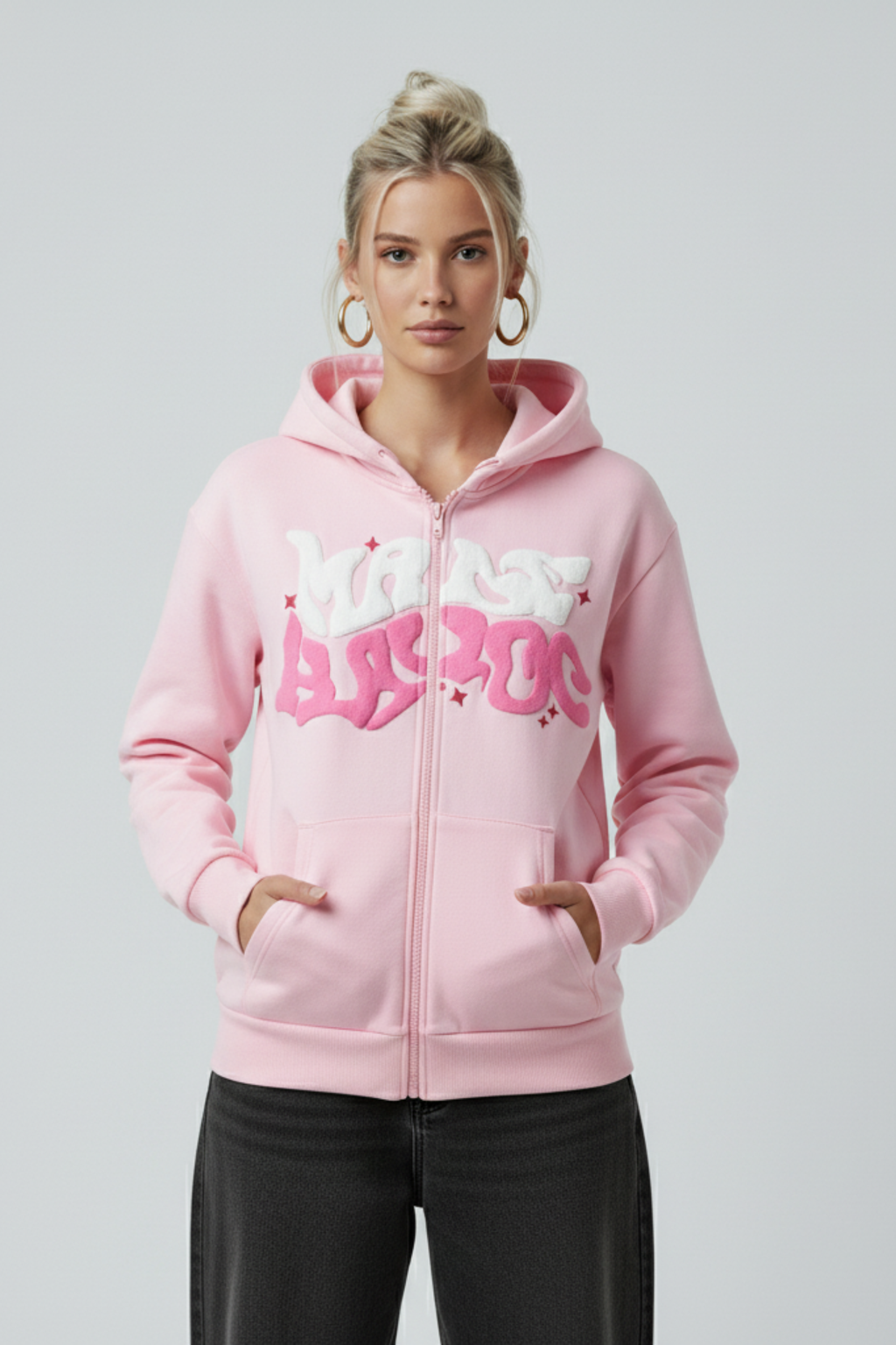 Y2K Zip Up Hoodie