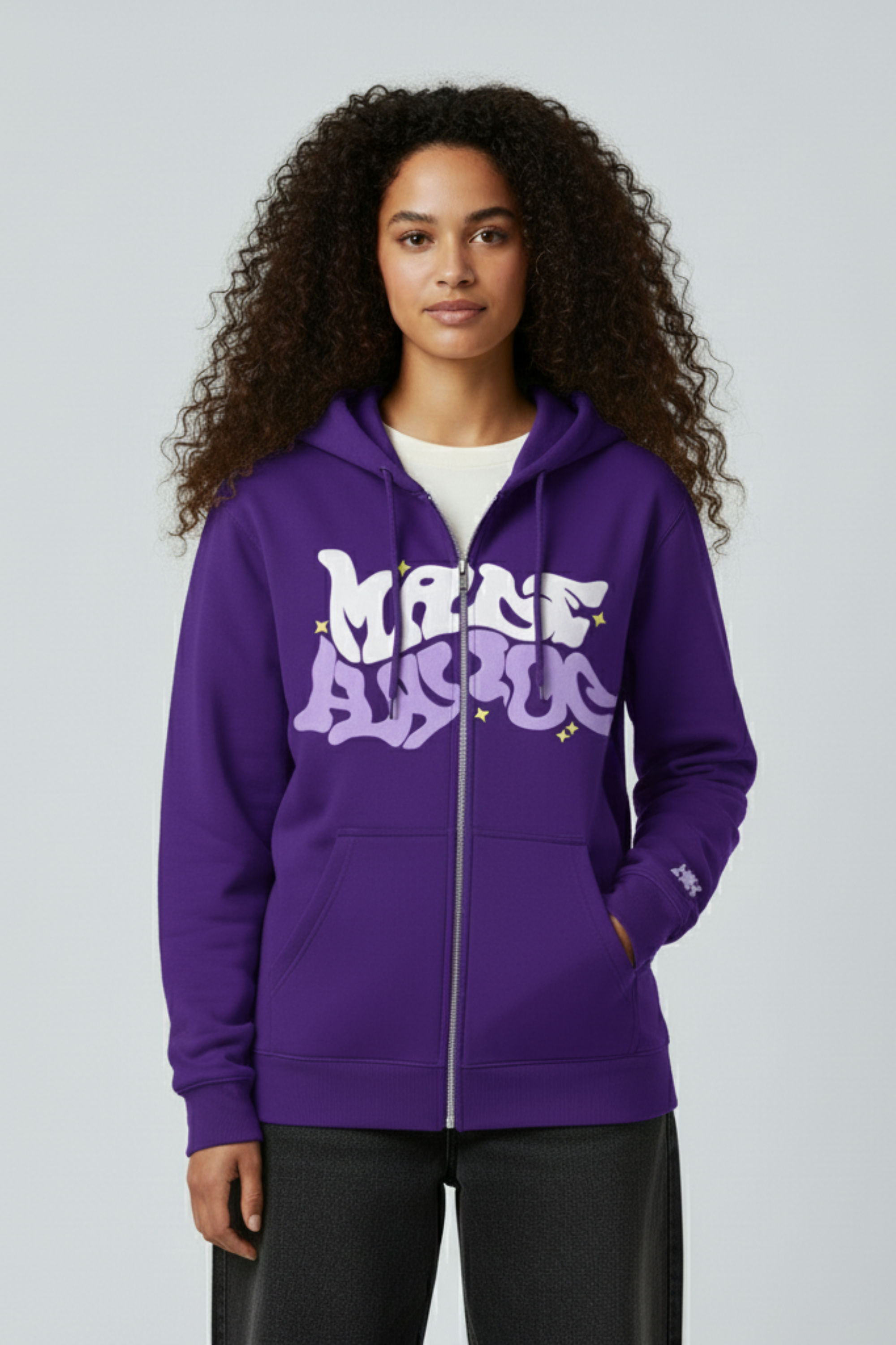 Y2K Zip Up Hoodie