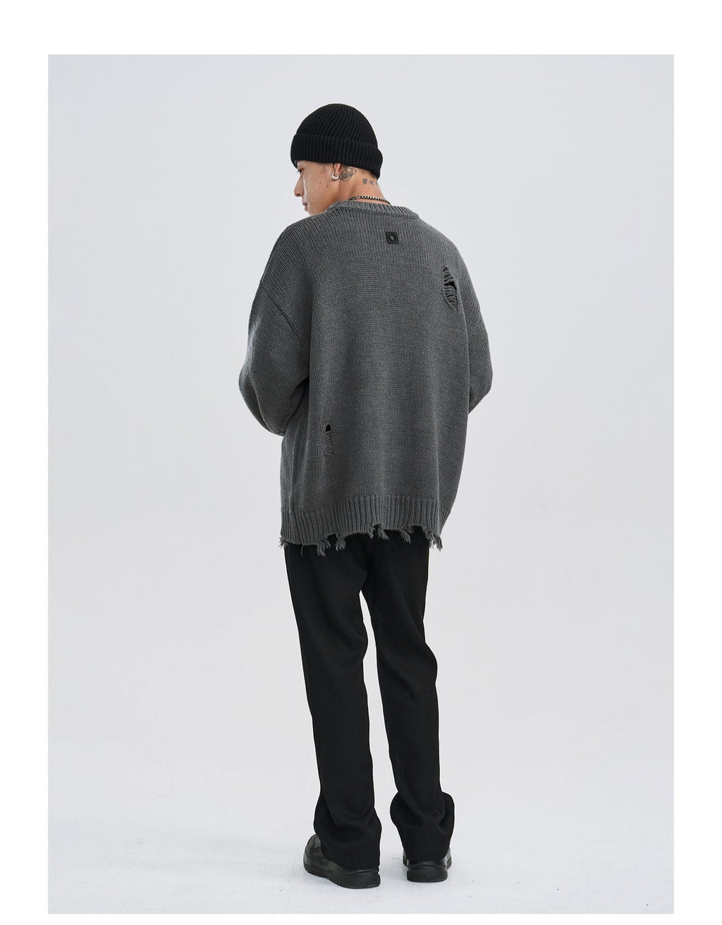 PCLP Mosaic P Knit Sweater