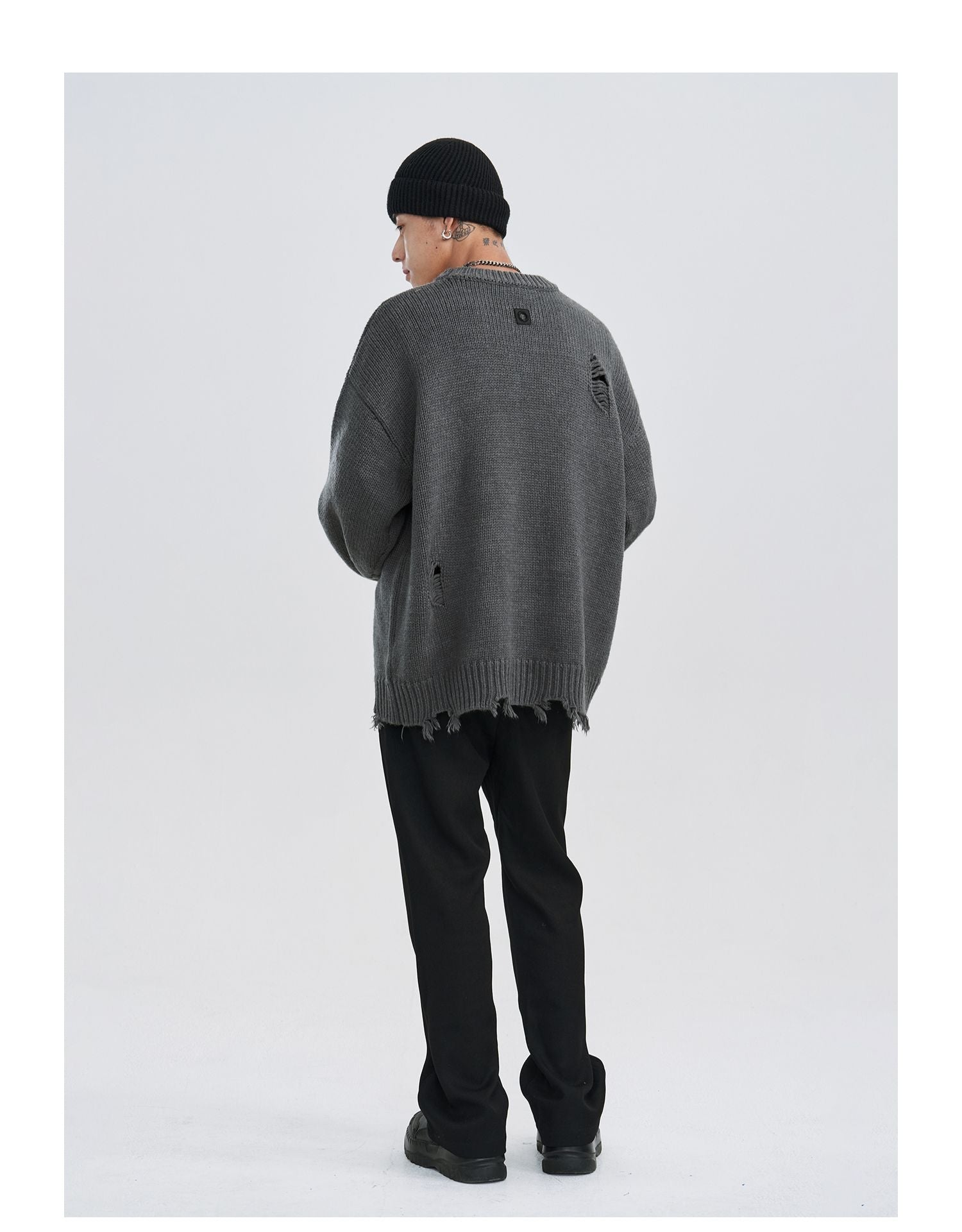 PCLP Mosaic P Knit Sweater
