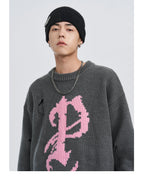PCLP Mosaic P Knit Sweater