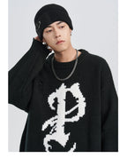 PCLP Mosaic P Knit Sweater