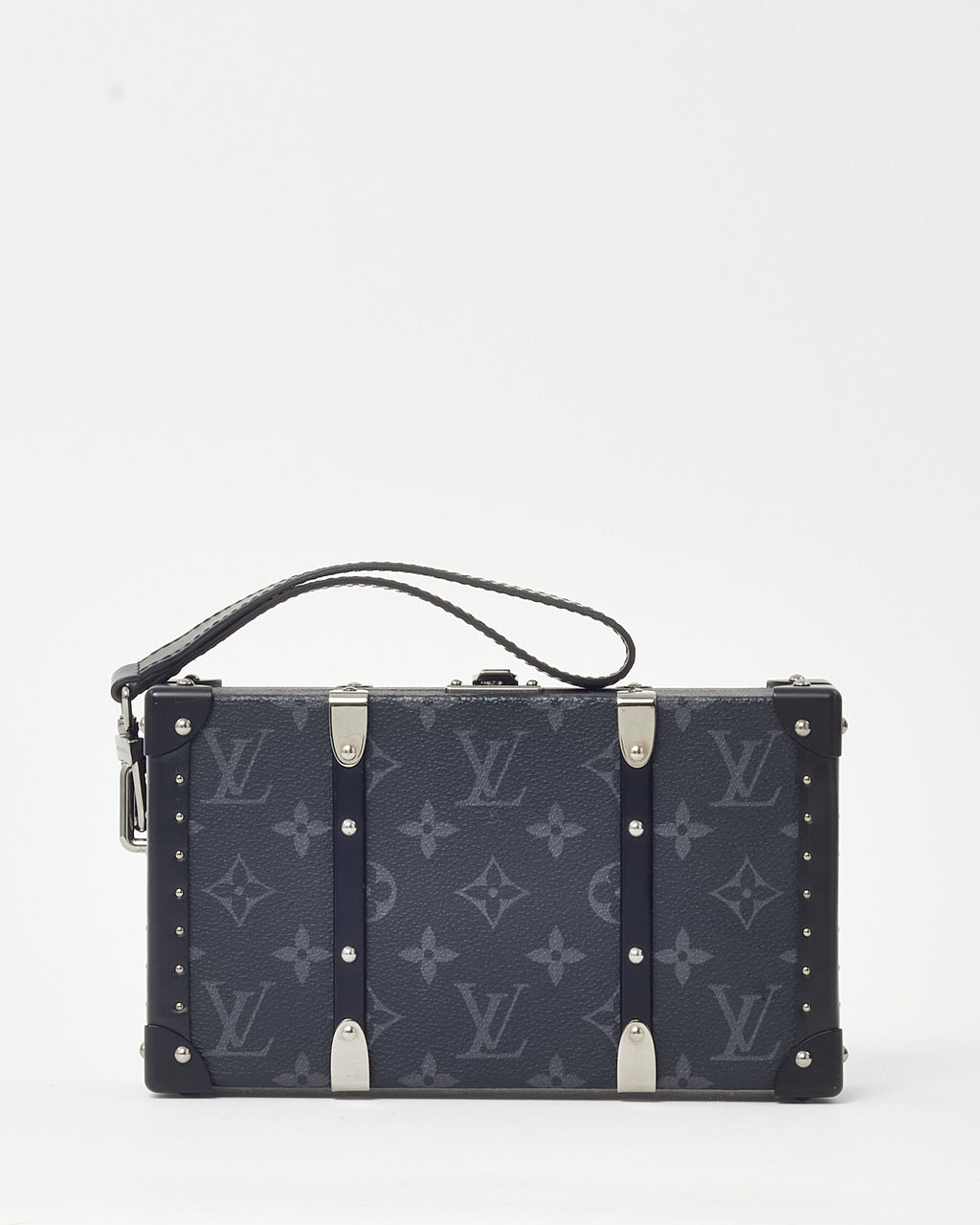 Louis Vuitton Black Monogram Eclipse Wallet Trunk Wristlet