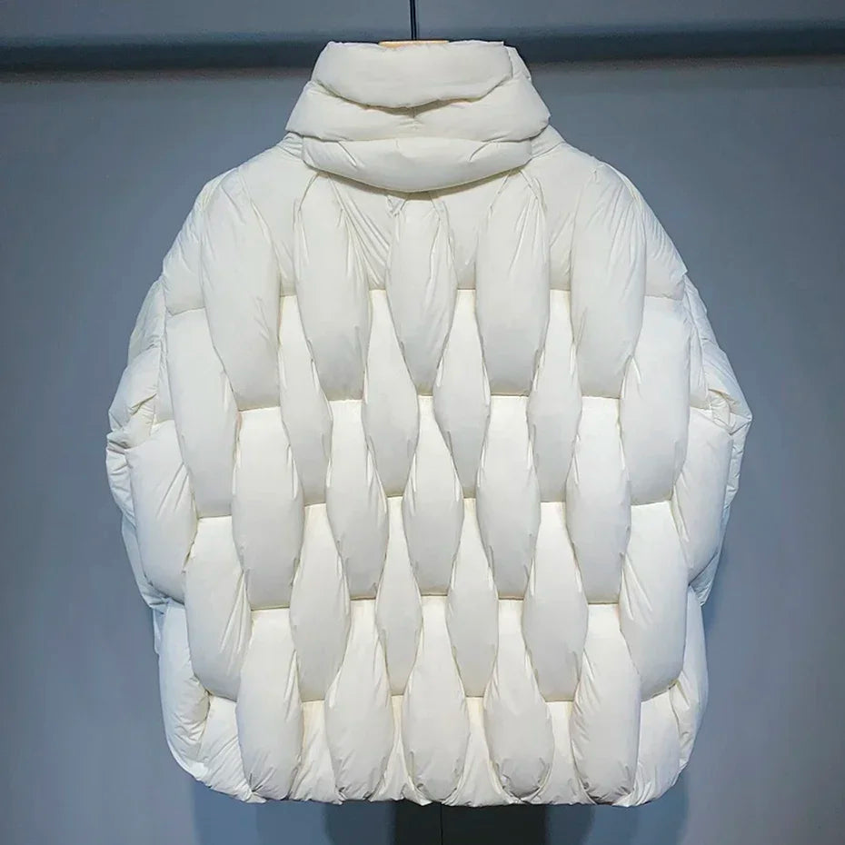 HJK Exclusive Interwoven Quilted Puffer Jacket