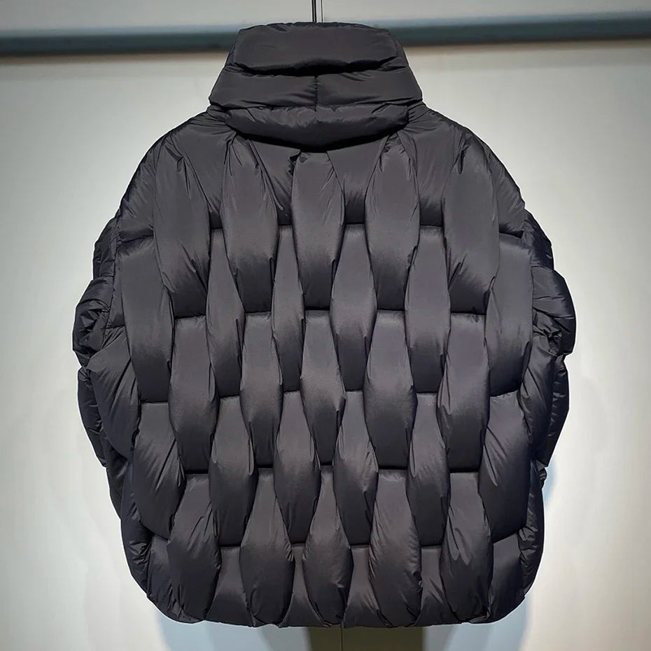 HJK Exclusive Interwoven Quilted Puffer Jacket
