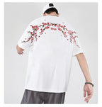 Sakura Flowers Embroidered Tee
