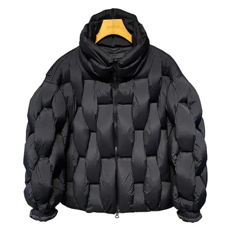 HJK Exclusive Interwoven Quilted Puffer Jacket