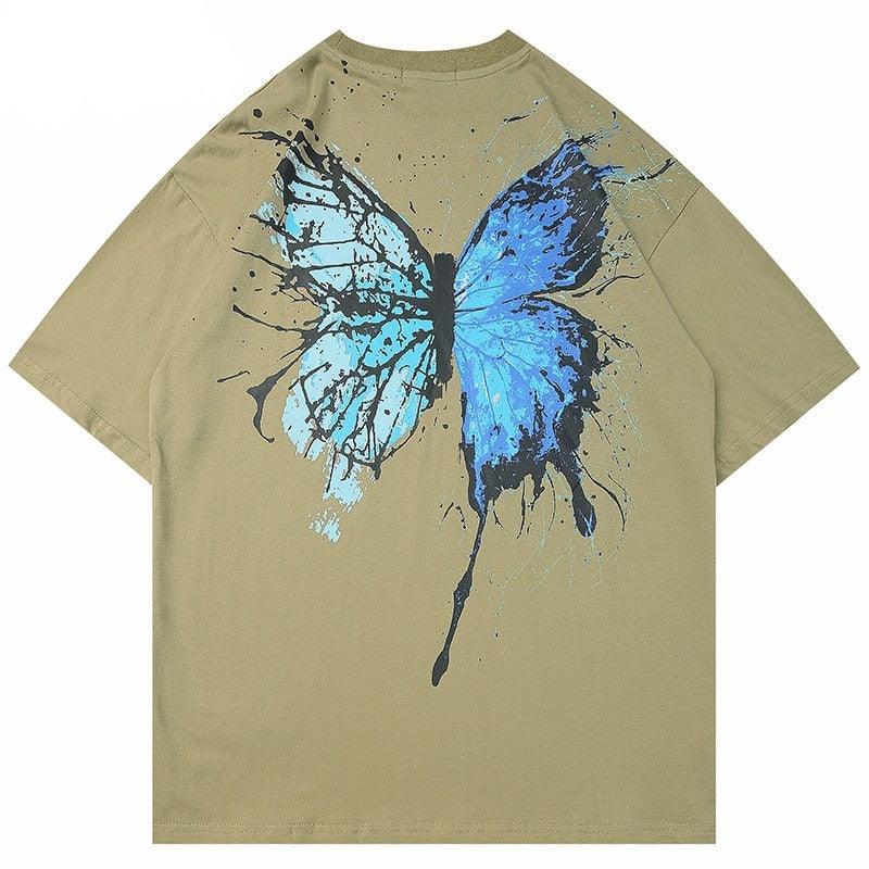 Splattered Butterfly Tee