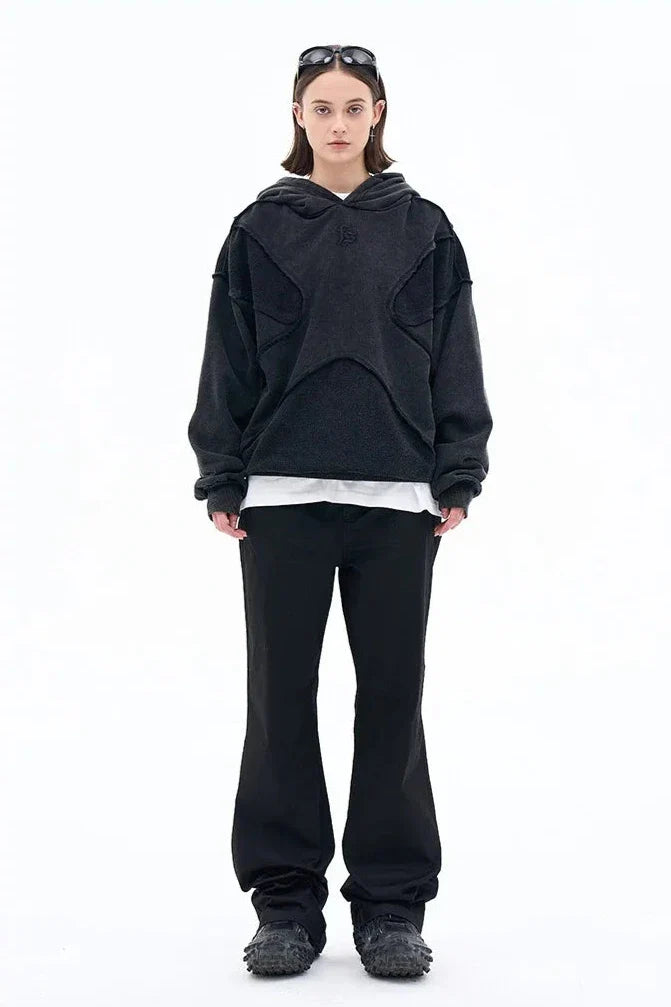 Vintage Washed Deconstructed Forgiveness Hoodie