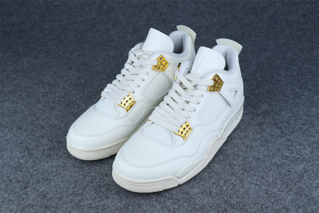 Wmns Air Jordan 4 Retro 'Metallic Gold'