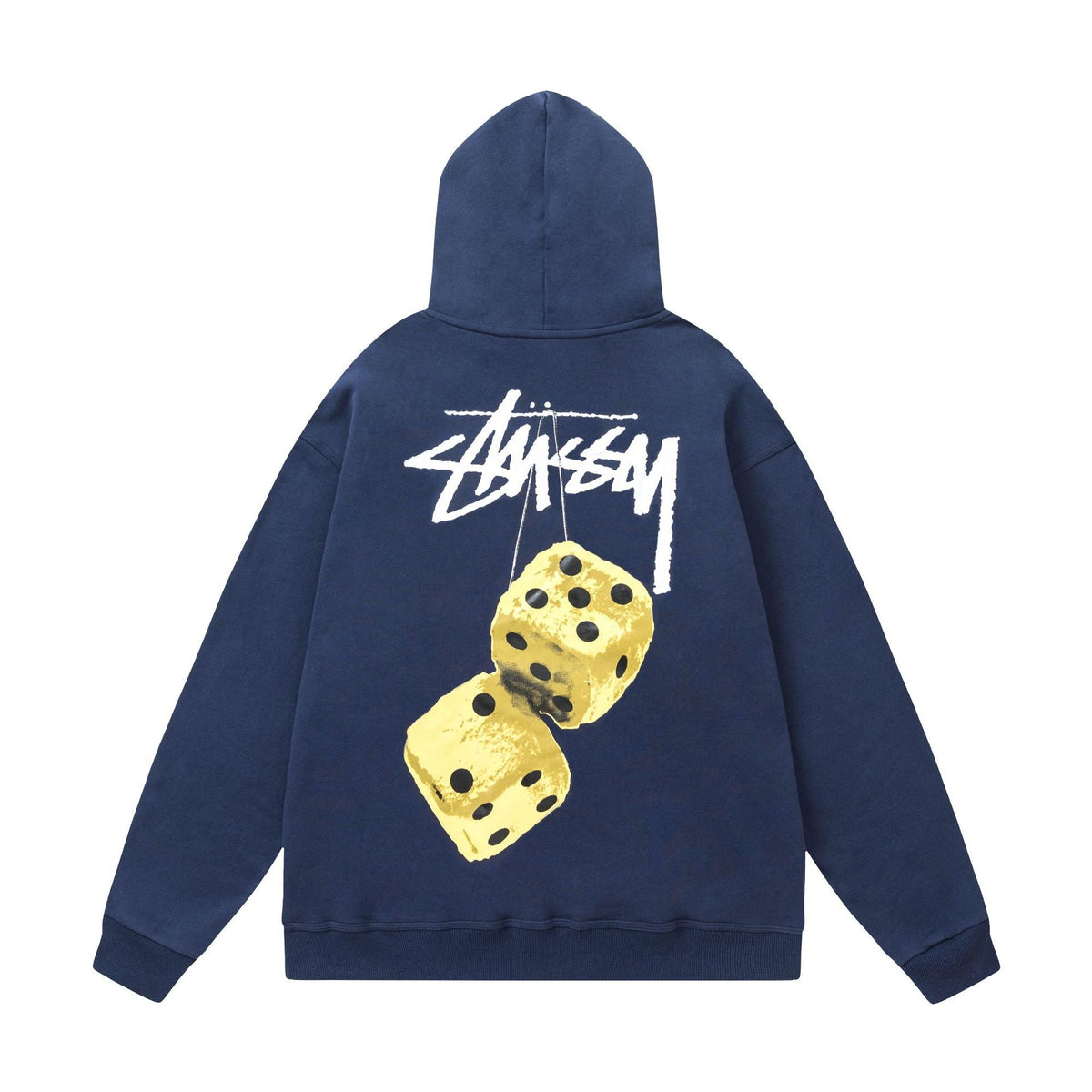 STUSSY Dice Graphic Navy Pullover Hoodie