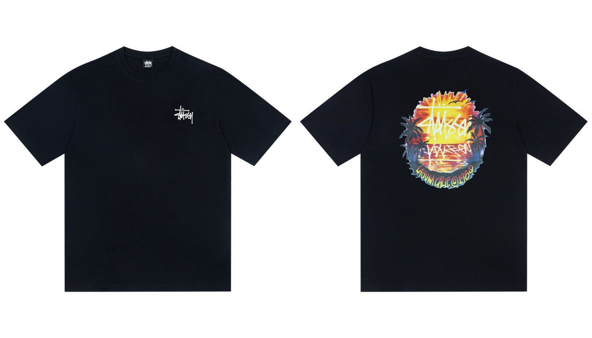 STUSSY Sunset Palm T-Shirt