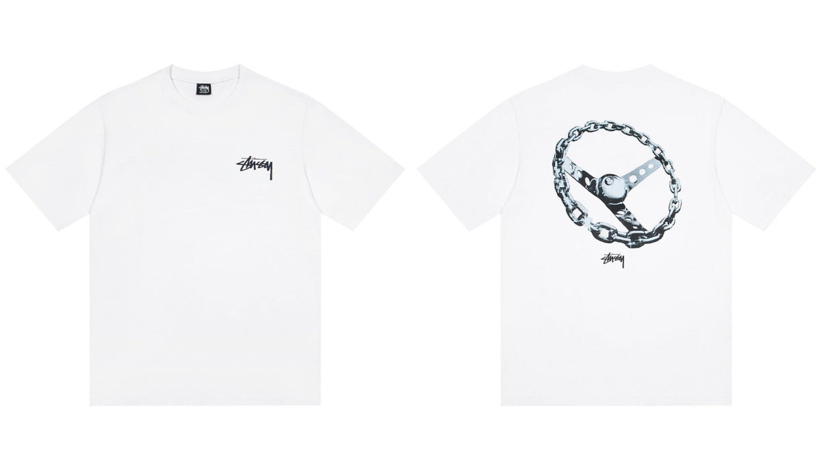 STUSSY Chain Graphic T-Shirt