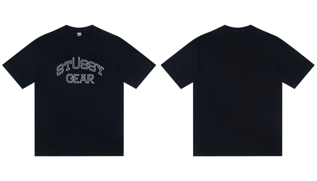 STUSSY Gear T-Shirt – Black