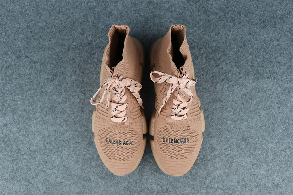 Balenciaga Speed 2.0 Lace-Up Sneaker 'Beige'