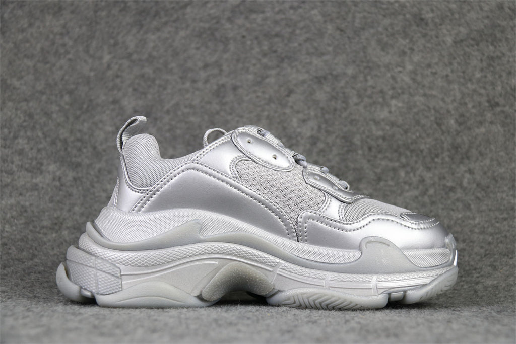 Balenciaga Triple S Sneaker 'Silver Metallic'