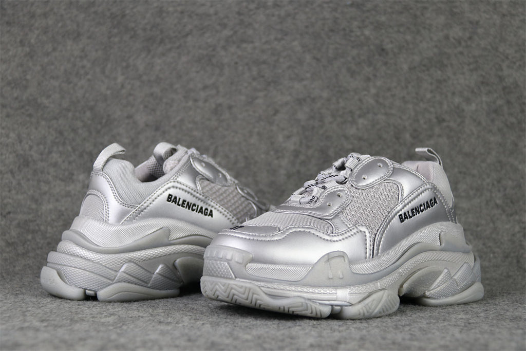 Balenciaga Triple S Sneaker 'Silver Metallic'