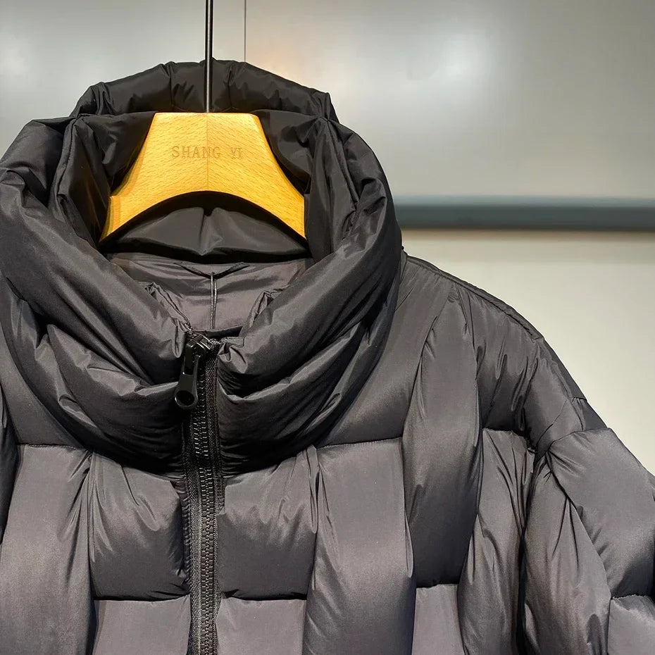 HJK Exclusive Interwoven Quilted Puffer Jacket