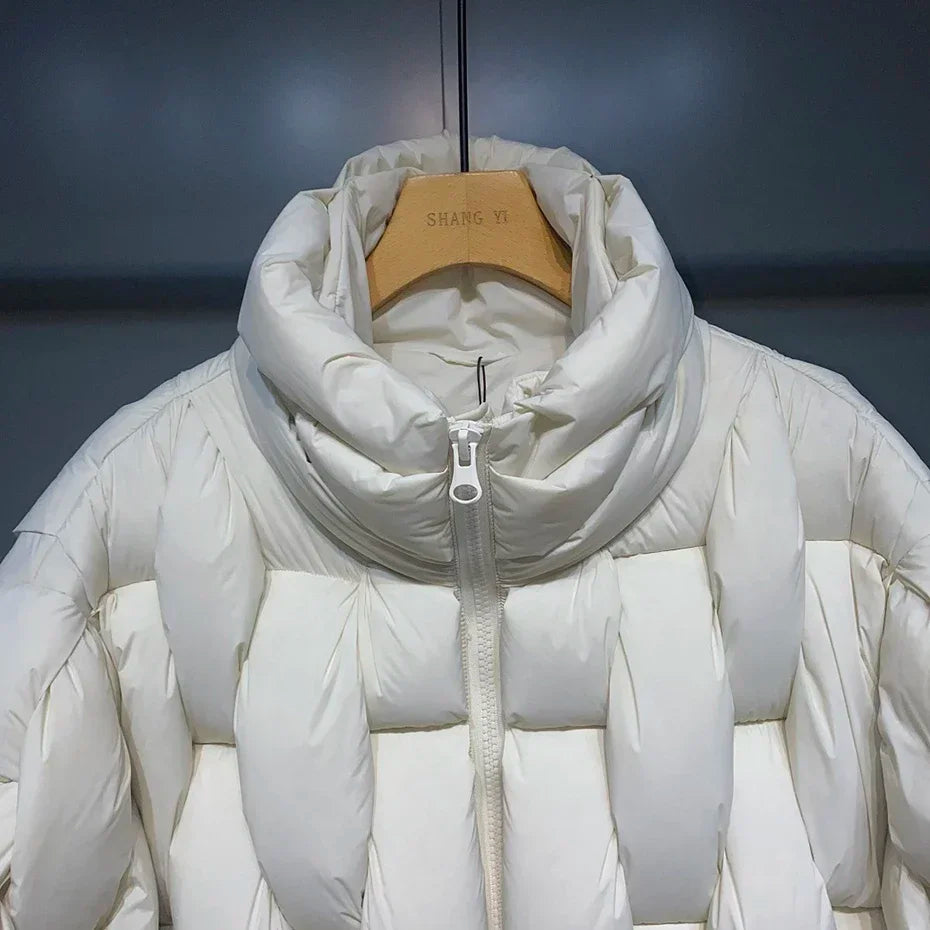 HJK Exclusive Interwoven Quilted Puffer Jacket