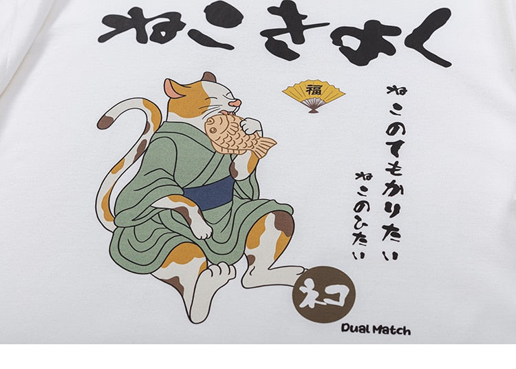 Cat Taiyaki Tee