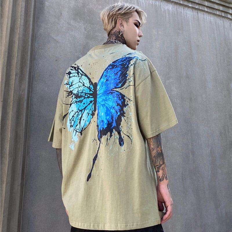 Splattered Butterfly Tee