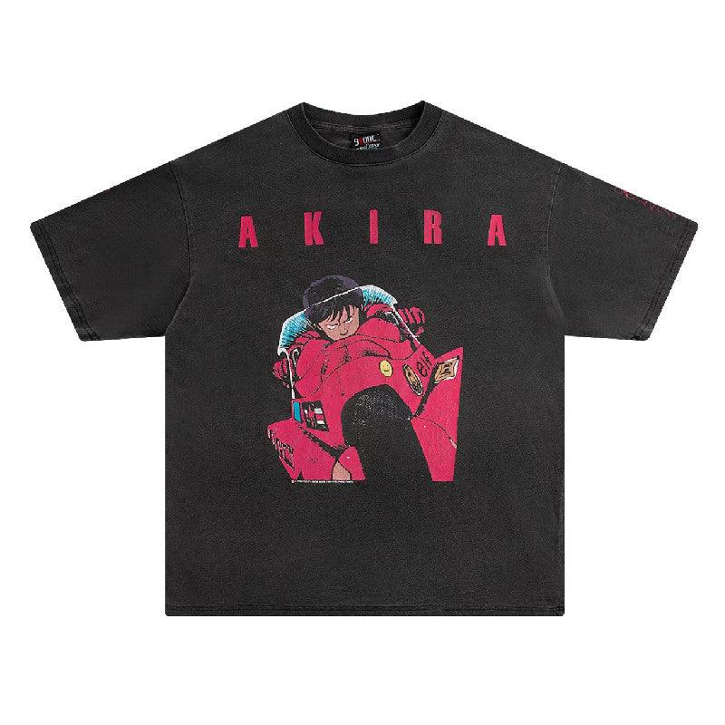 Vintage Washed "Kaneda" Oversized Tee