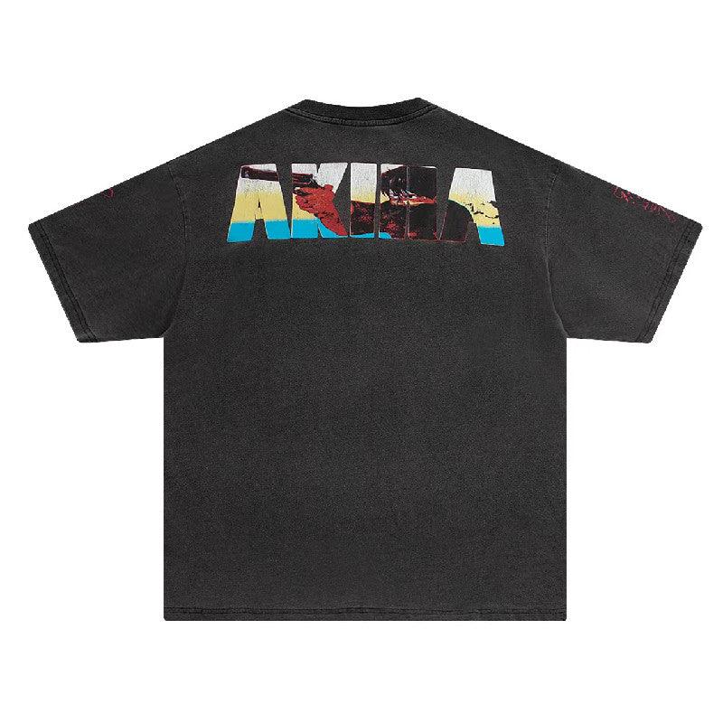 Vintage Washed "Kaneda" Oversized Tee