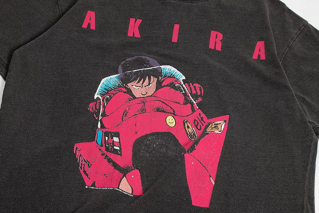 Vintage Washed "Kaneda" Oversized Tee
