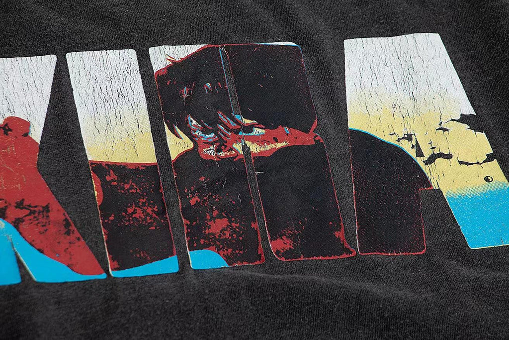 Vintage Washed "Kaneda" Oversized Tee
