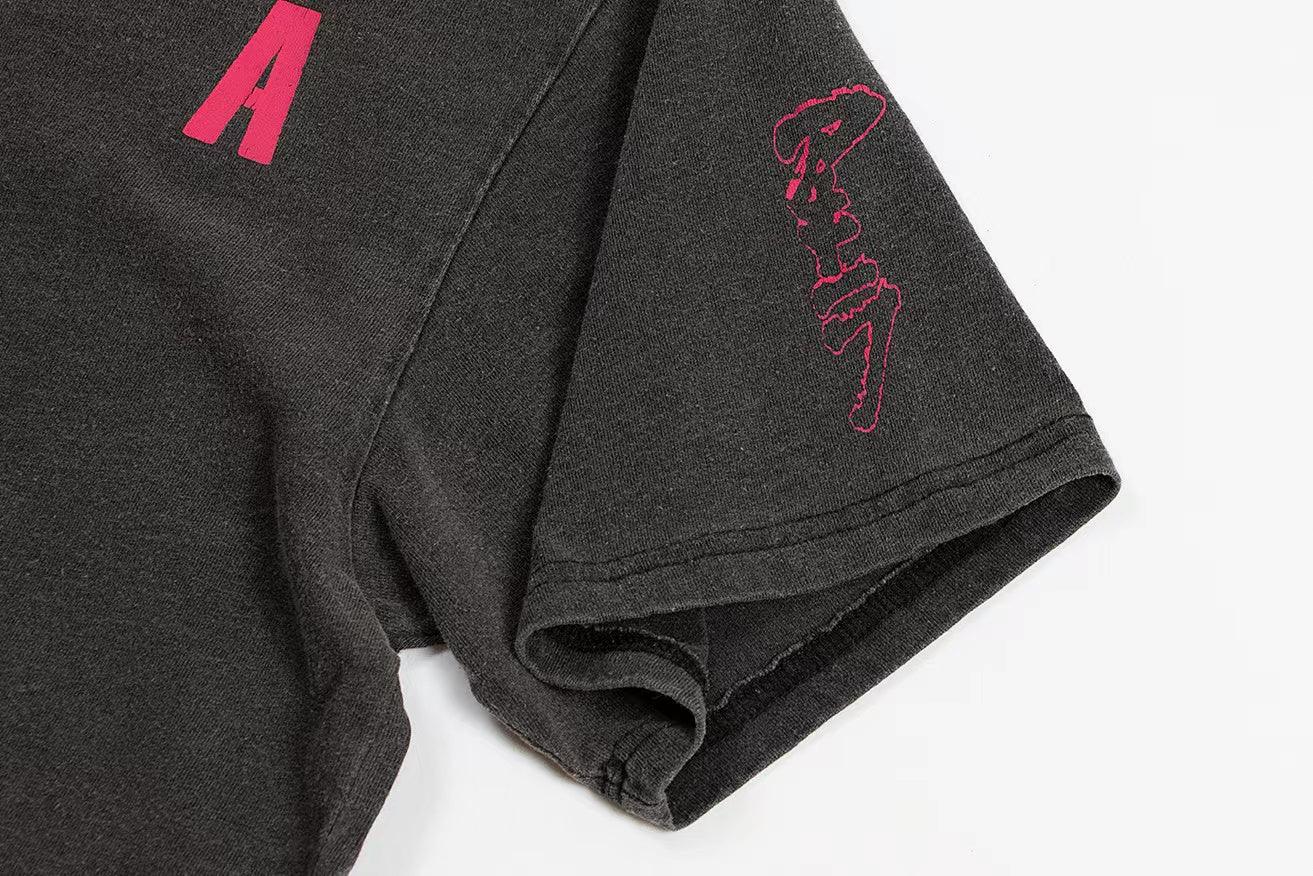 Vintage Washed "Kaneda" Oversized Tee