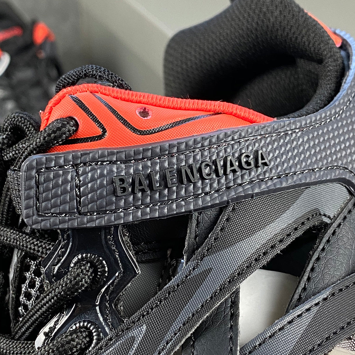 Balenciaga Track.2 Trainer 'Black Red Grey'