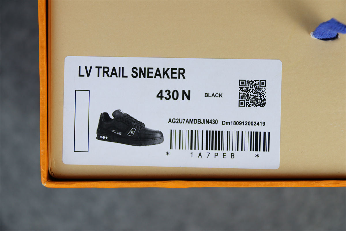 LV X Nigo Trainer 'Black Wool'