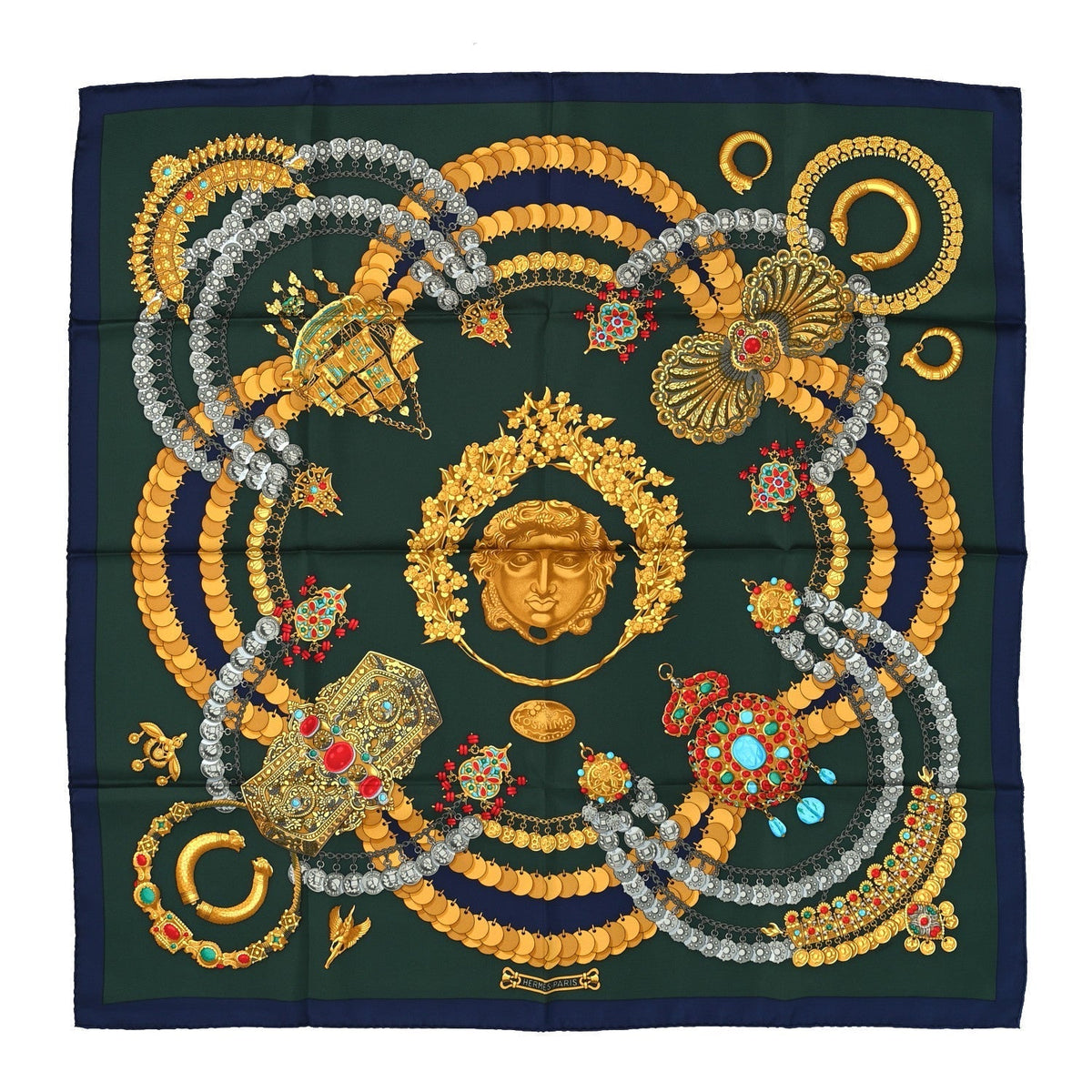 Silk Kosmima Scarf 90