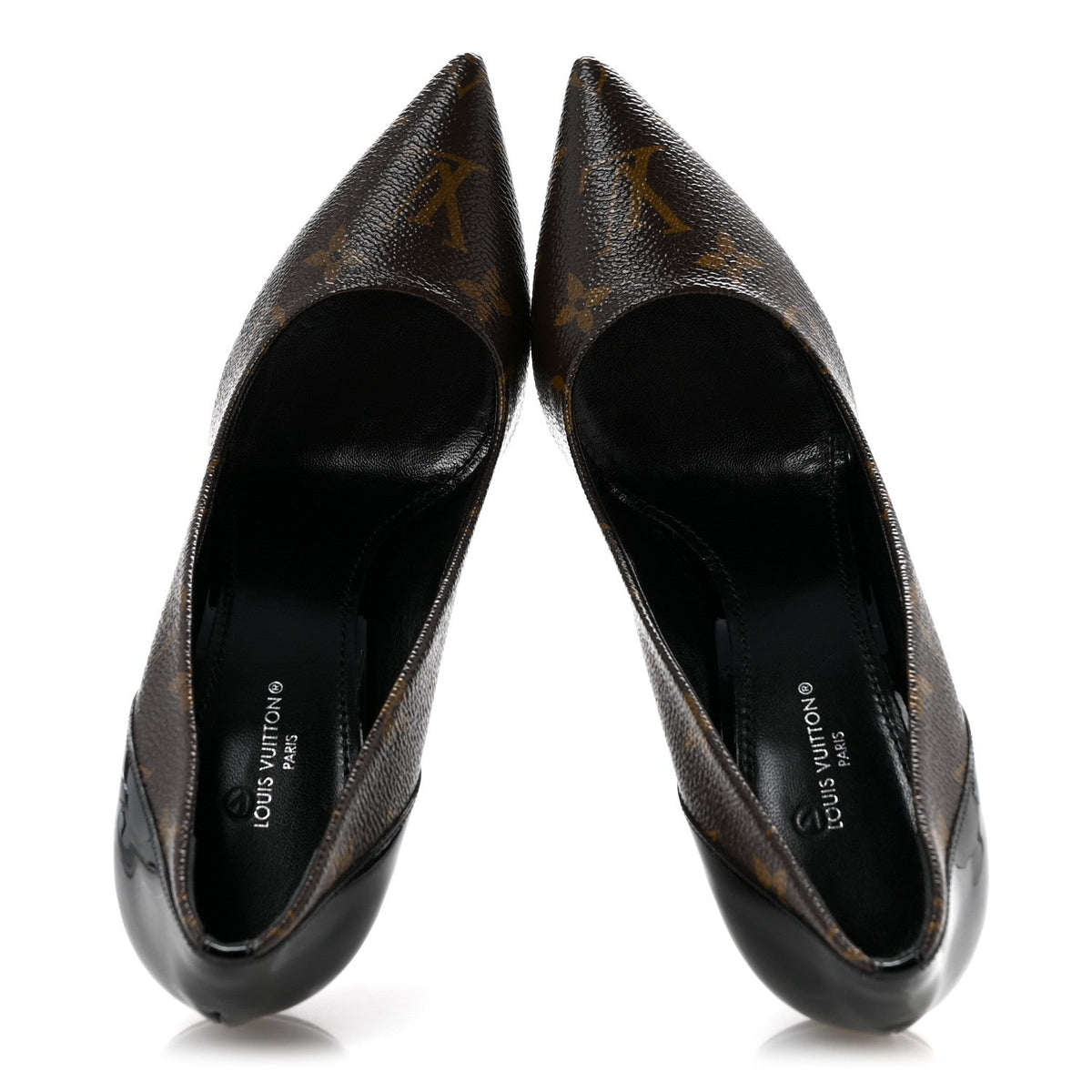 Monogram Cherie Pumps 38 Black