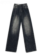 Baggy Dark Wash High Waist Jeans