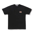 BAPE A Rising Ape Pocket Tee Black