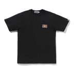 BAPE A Rising Ape Pocket Tee Black