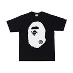 BAPE Bicolor Big Ape Head Tee Black