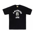 BAPE Check College Tee Black