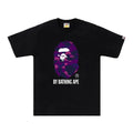 BAPE Color Camo By Bathing Ape Tee 'Black/Purple'