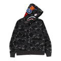 BAPE Color Camo Shark Full Zip Hoodie 'Grey/Black'