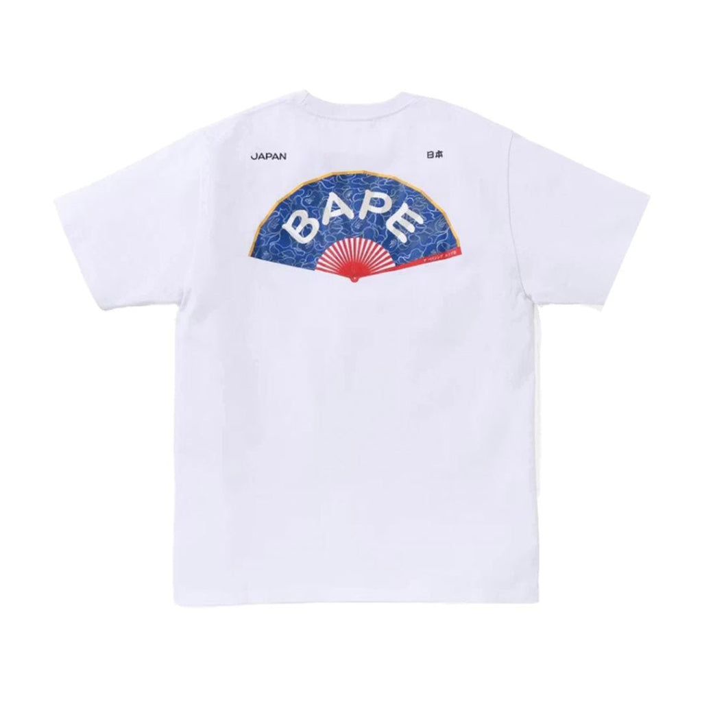 BAPE Japanese Fan Tee White
